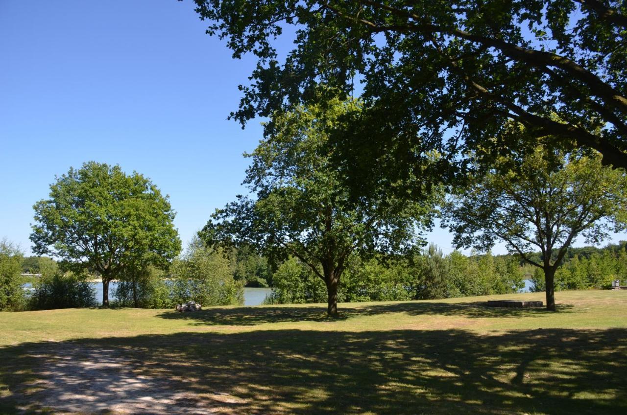 Drents Genieten - Lavendelheide Met Uitzicht Op Het Water Erm Exteriör bild
